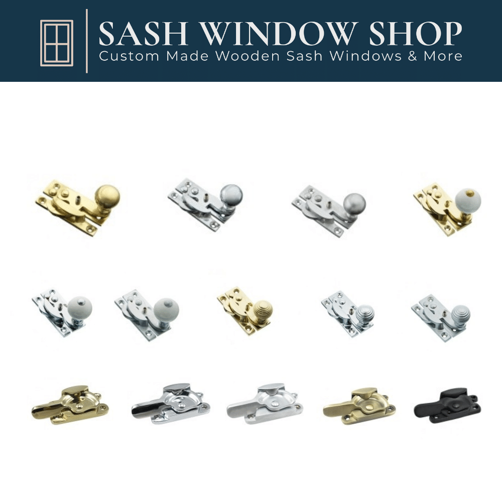 A range of quality sash window locks