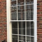 Wooden Box Sash Window with Glazing Bars London