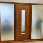 Timber Contemporary Door with Panels