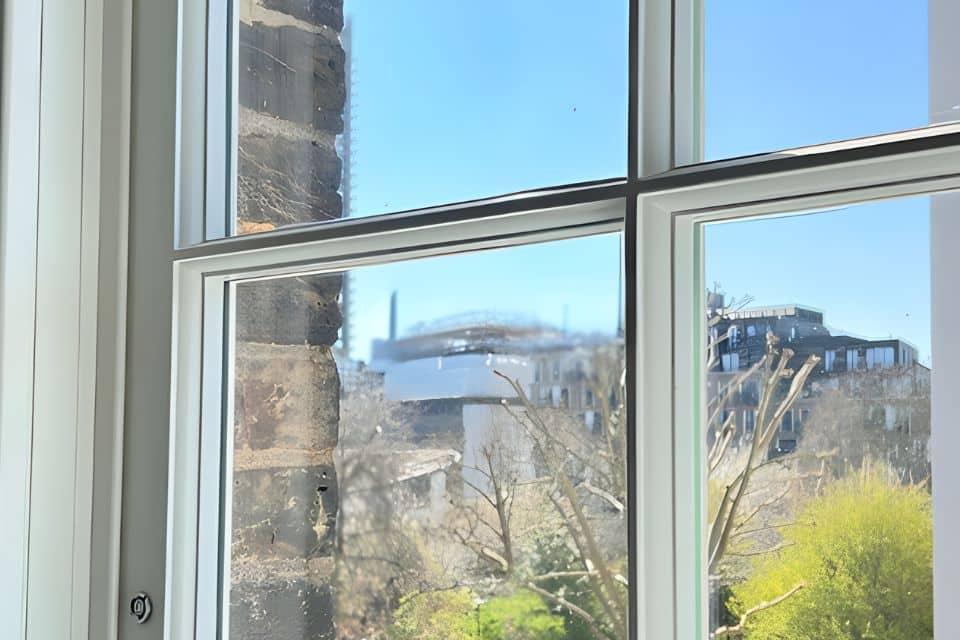 LandVac vacuum glazing for Conservation Area Window Replacement