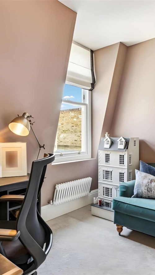 Wooden sash windows in Hackney
