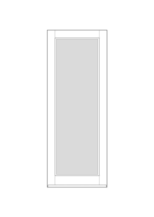 Wooden door design 009