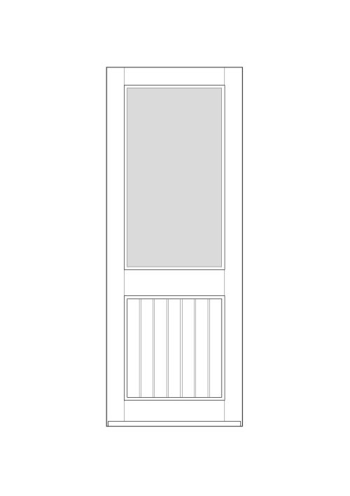 Wooden door design 012