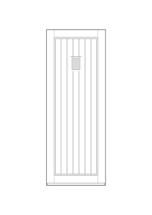 Wooden door design 016