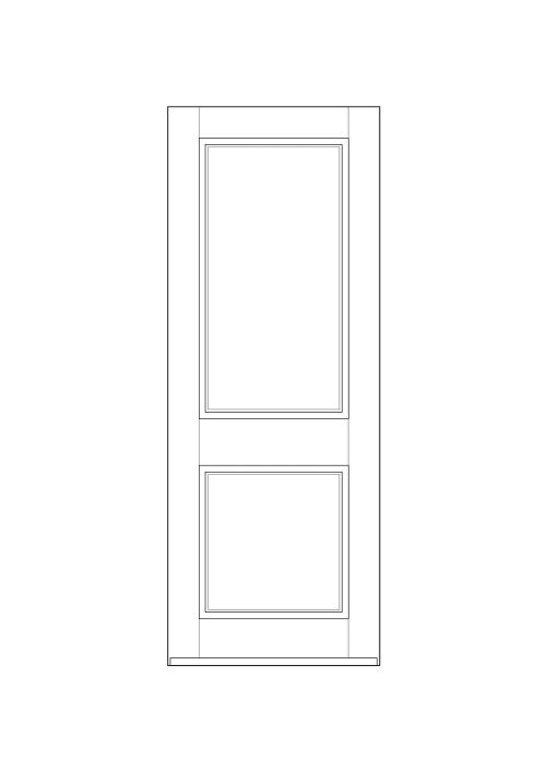 Wooden door design 023