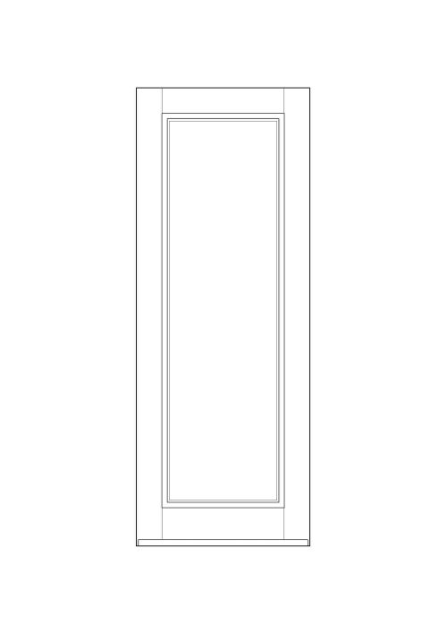Wooden door design 025
