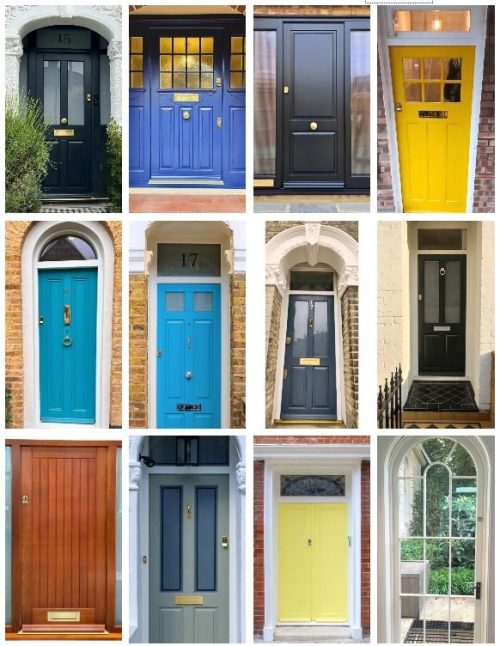 Timber front doors to choose from - lot's of different styles