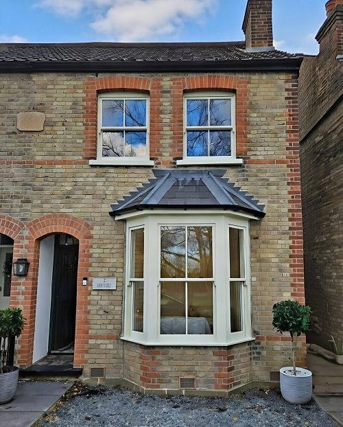 Wooden Bay Sash Sliding Sash Window